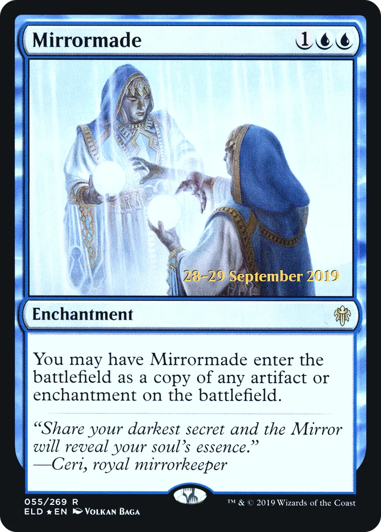 Création du miroir — Throne of Eldraine Promos — Magic: The Gathering