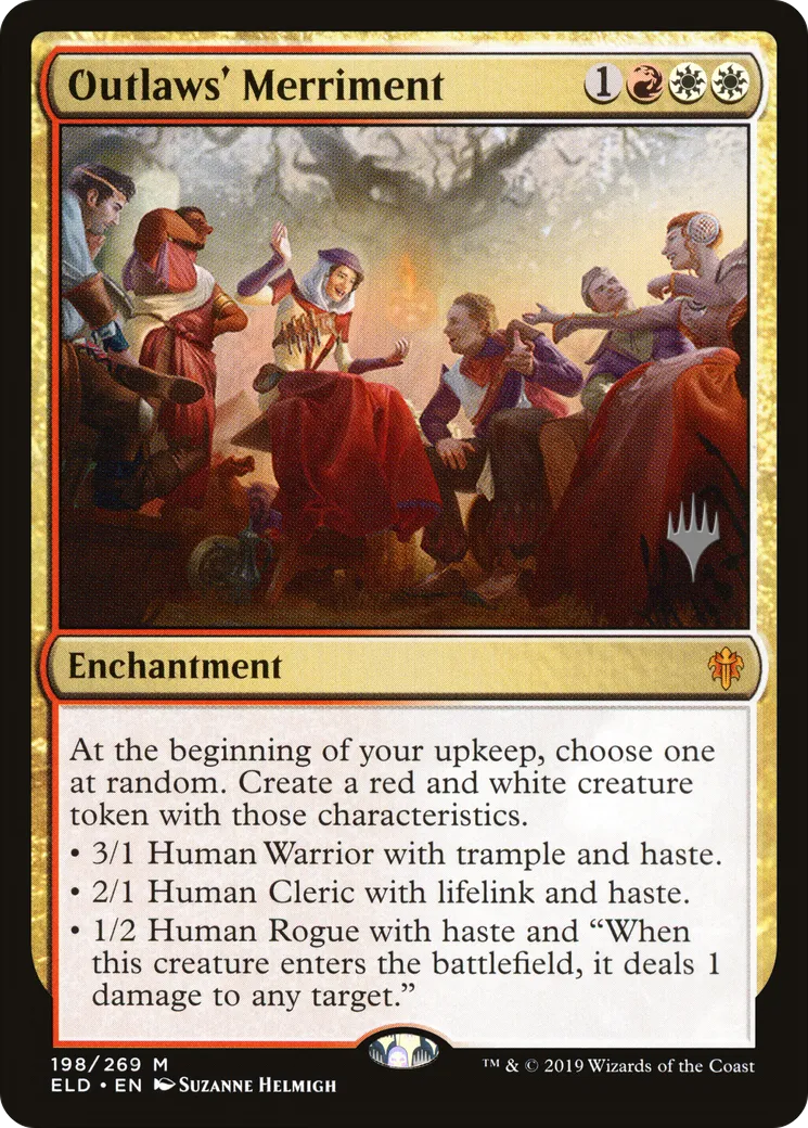 Outlaws' Merriment — Throne of Eldraine Promos — Magic: The Gathering