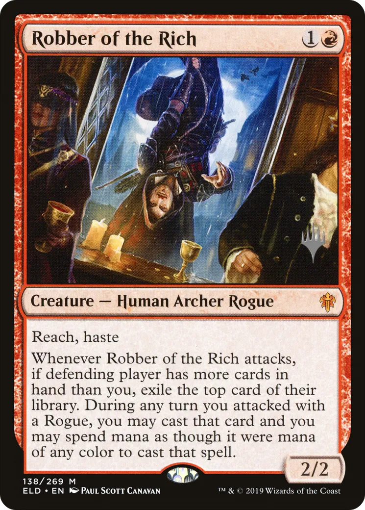 Voleur de riches — Throne of Eldraine Promos — Magic: The Gathering