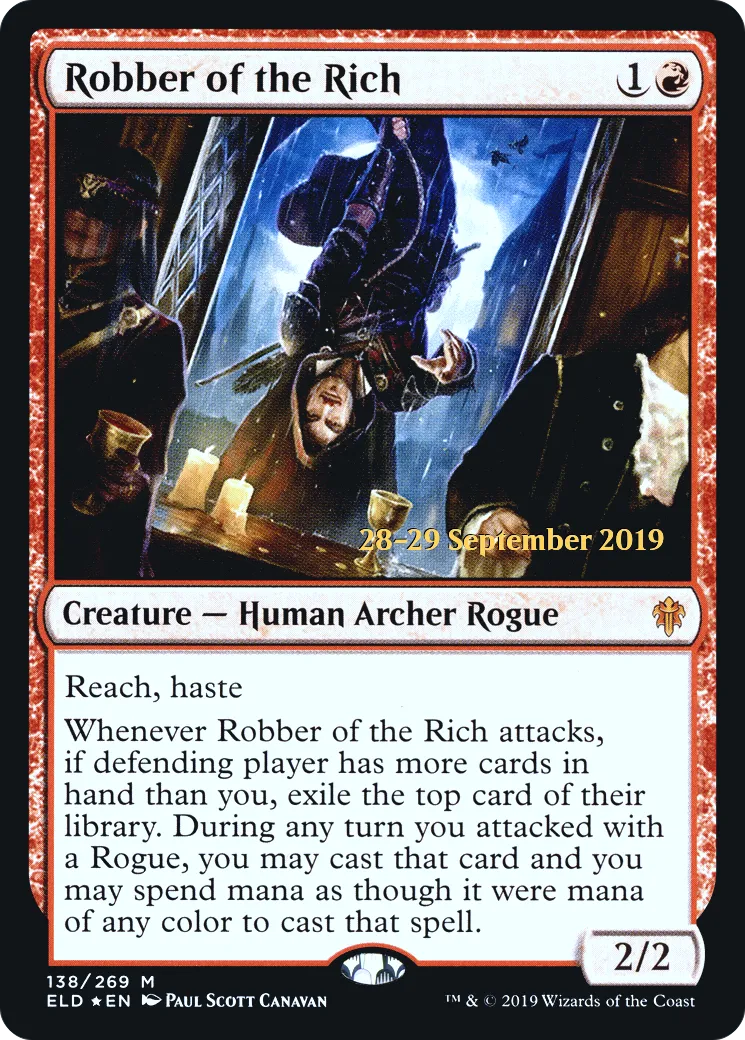 Voleur de riches — Throne of Eldraine Promos — Magic: The Gathering