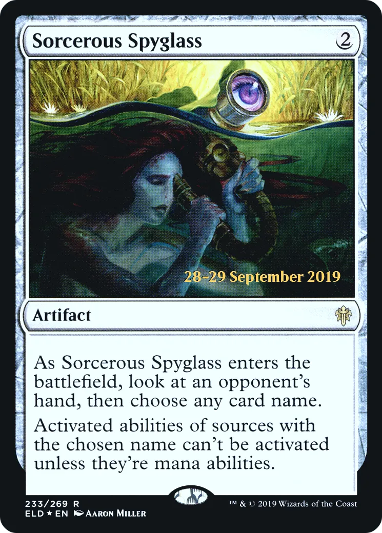 Longue-vue ensorceleuse — Throne of Eldraine Promos — Magic: The Gathering