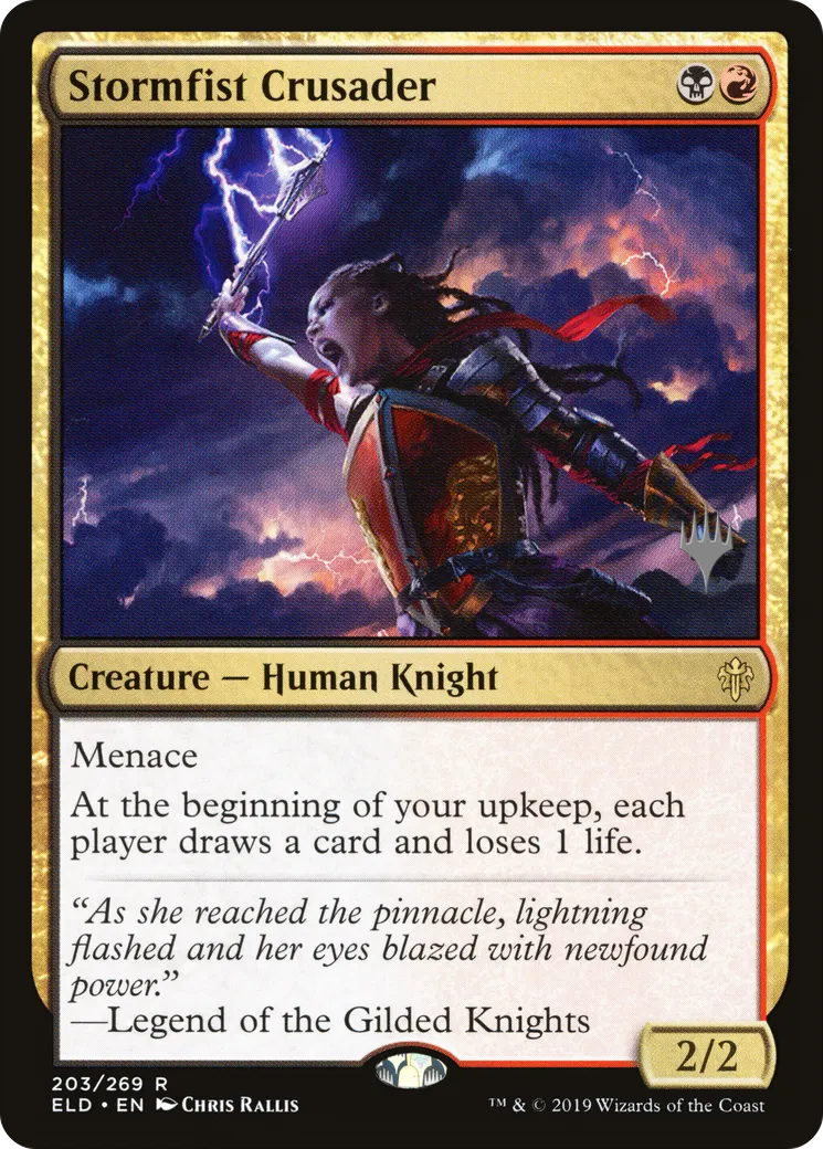 Stormfist Crusader — Throne of Eldraine Promos — Magic: The Gathering