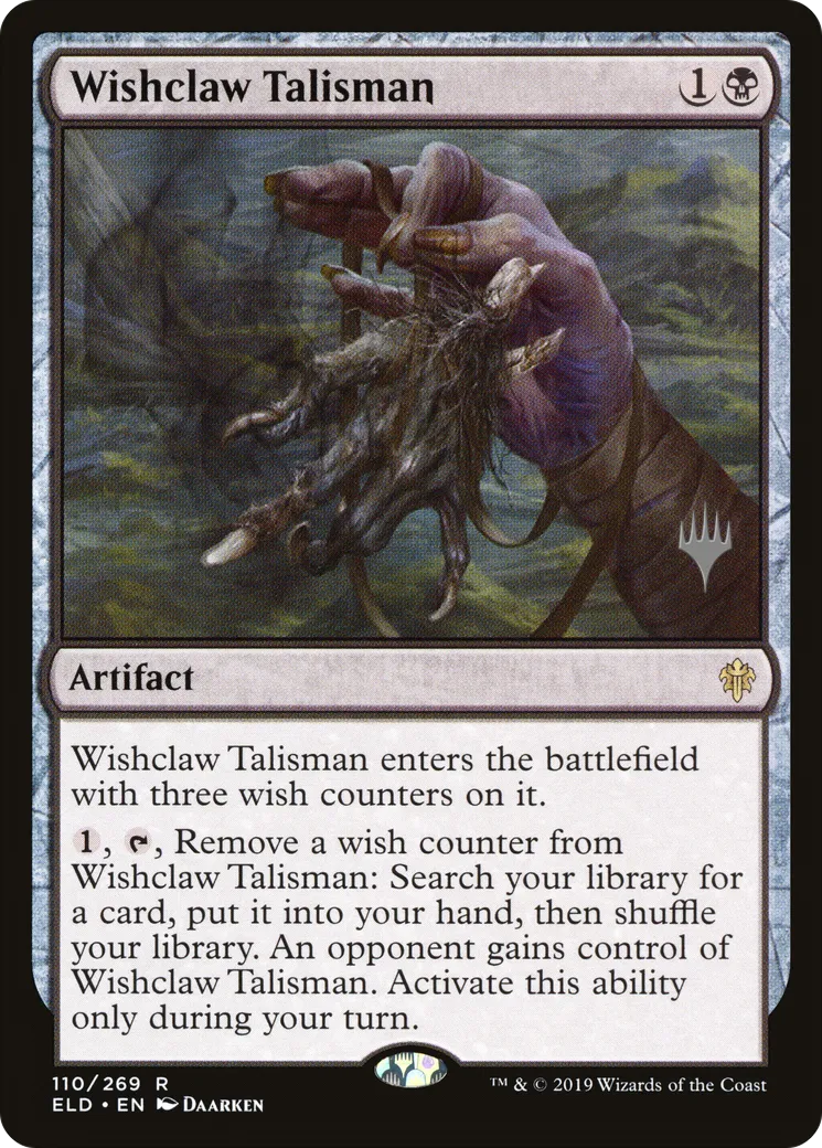 Wishclaw Talisman — Throne of Eldraine Promos — Magic: The Gathering