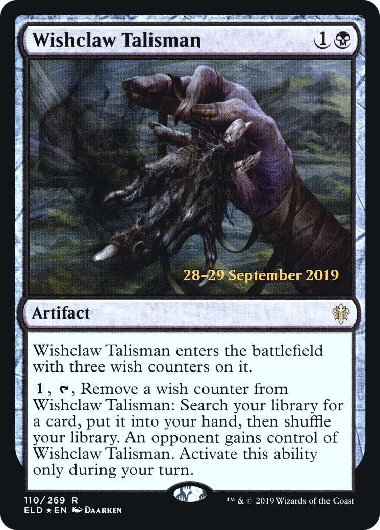 Wishclaw Talisman — Throne of Eldraine Promos — Magic: The Gathering