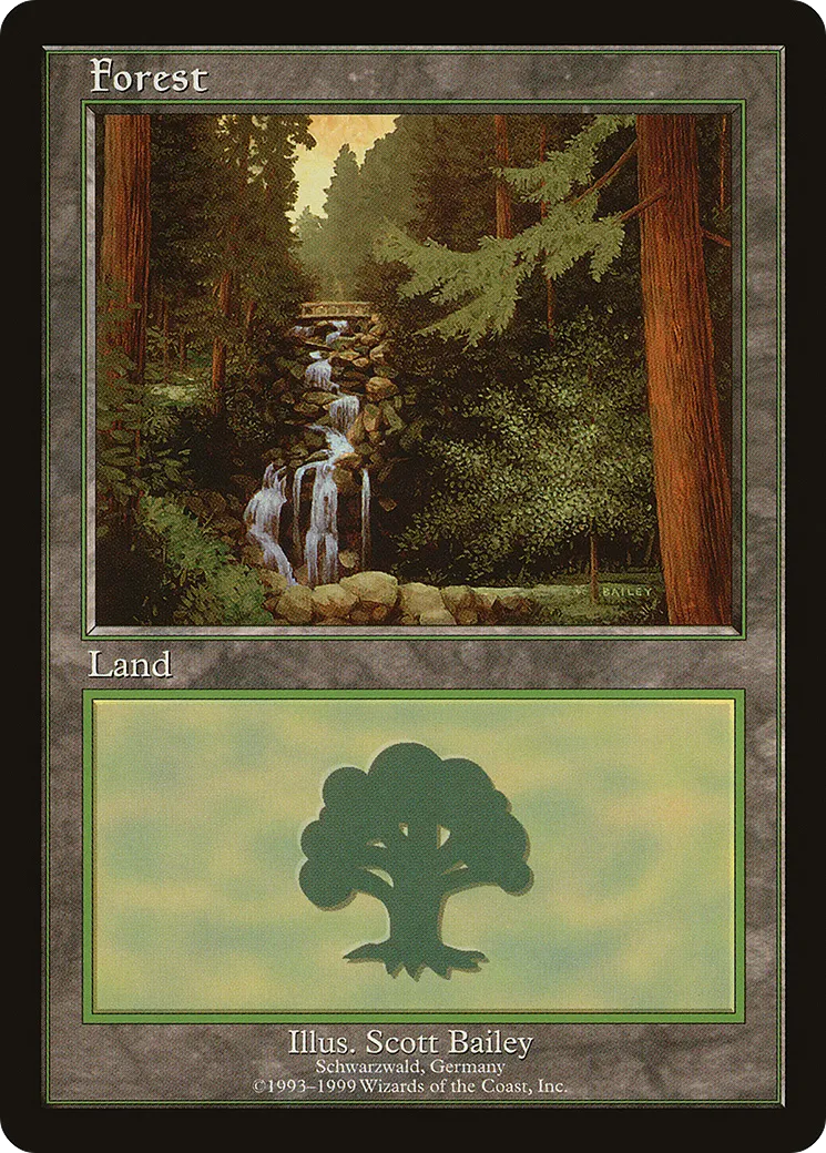 Forest — European Land Program — Magic: The Gathering