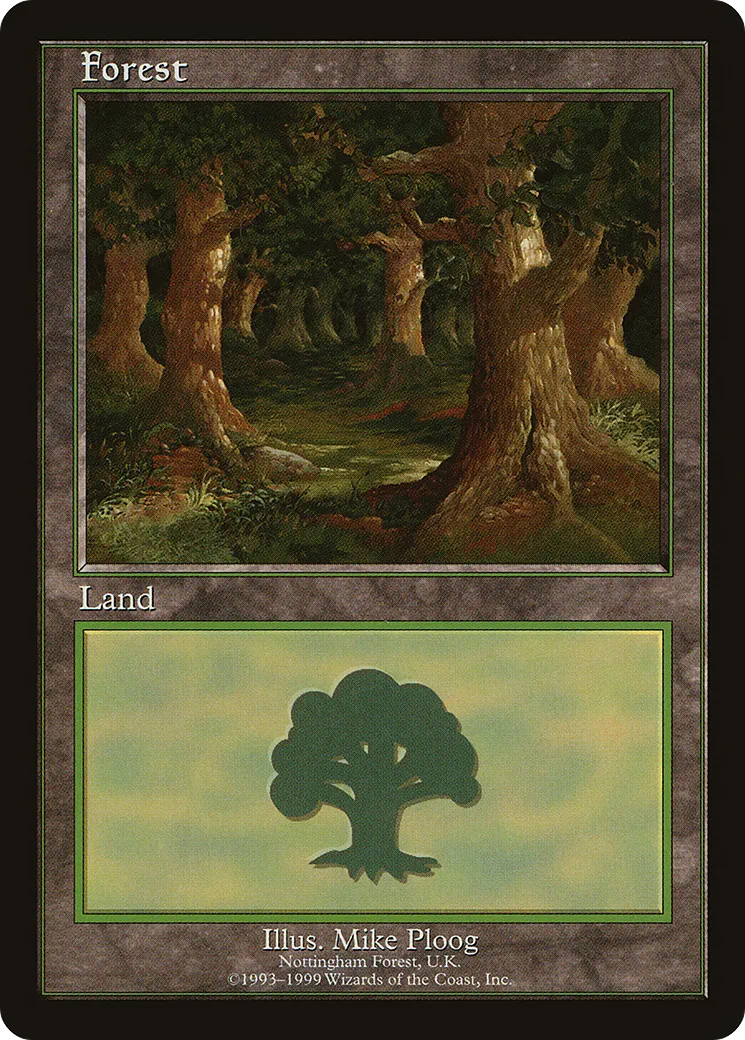 Forest — European Land Program — Magic: The Gathering