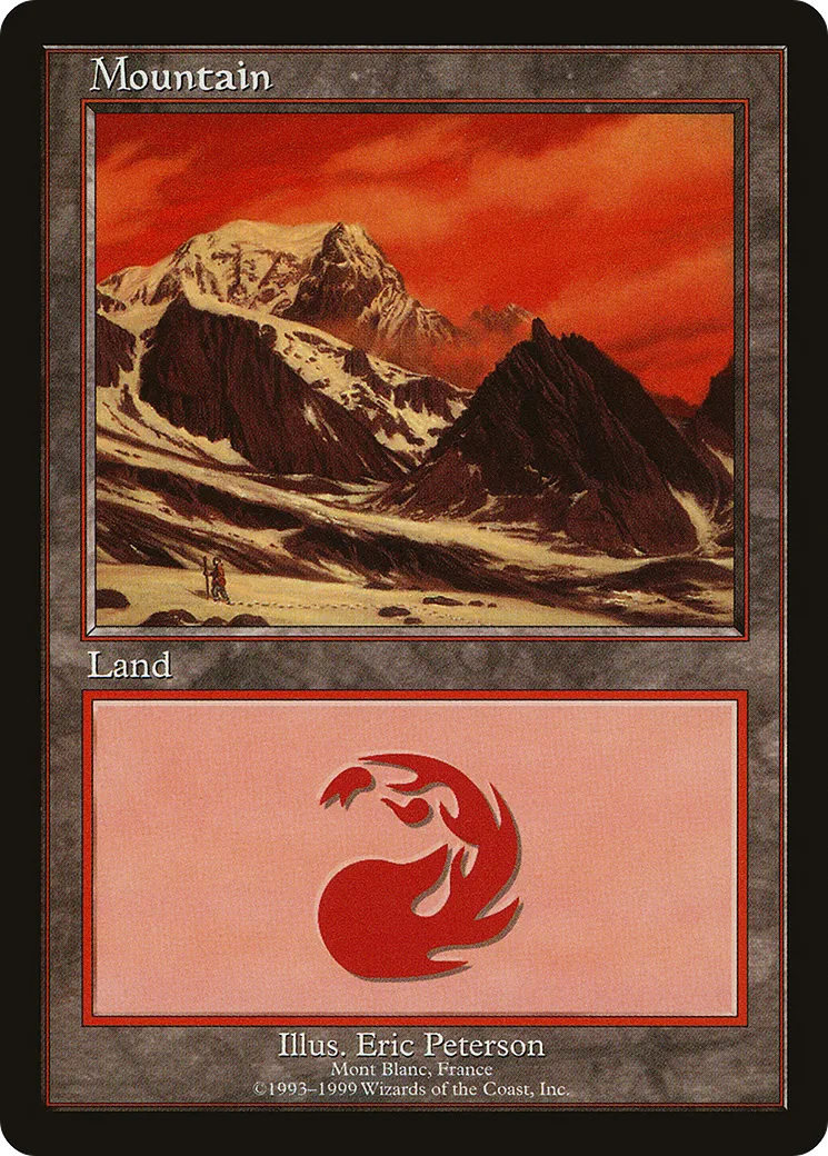 Mountain — European Land Program — Magic: The Gathering