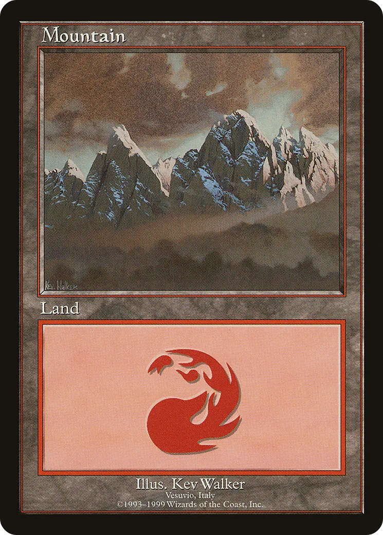 Mountain — European Land Program — Magic: The Gathering