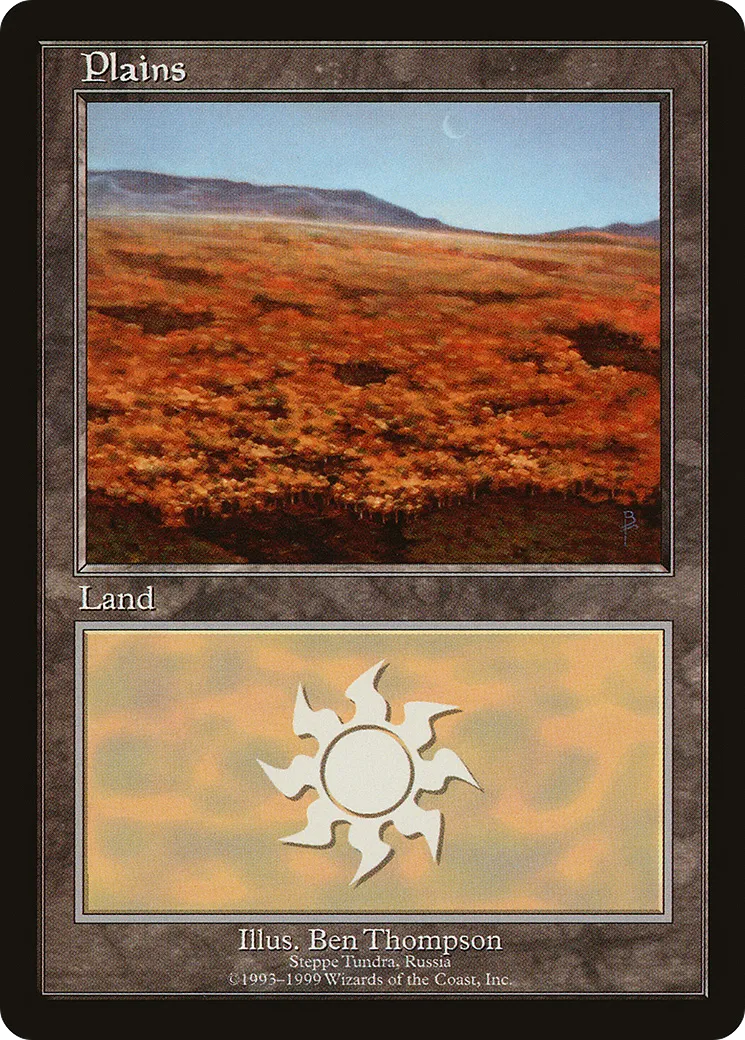 Plains — European Land Program — Magic: The Gathering
