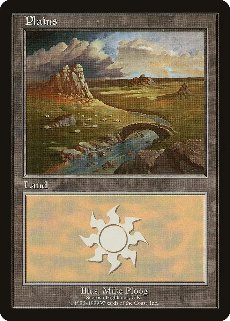 Plains — European Land Program — Magic: The Gathering