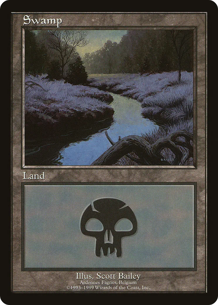 Swamp — European Land Program — Magic: The Gathering