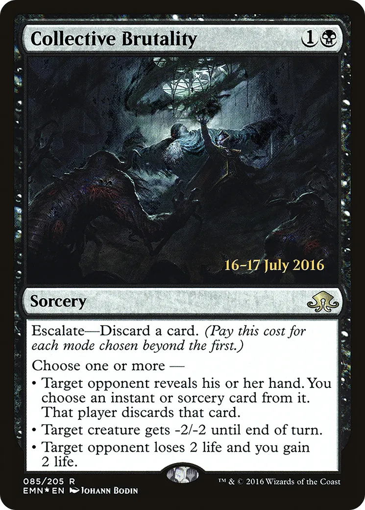 Brutalité collective — Eldritch Moon Promos — Magic: The Gathering
