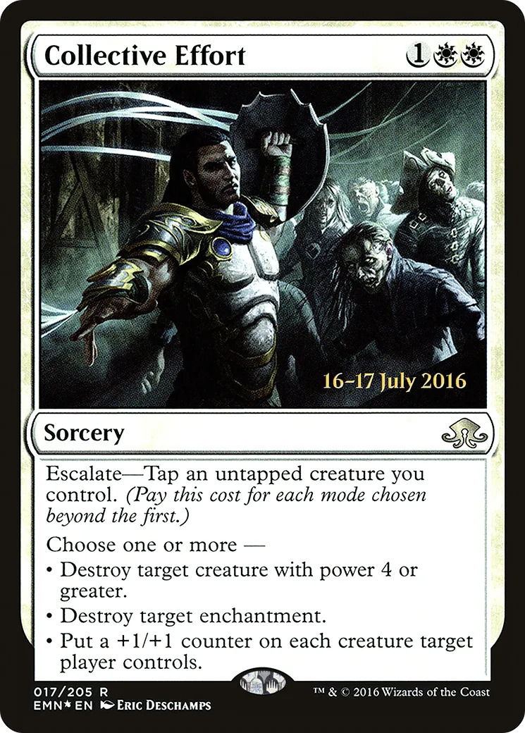 Effort collectif — Eldritch Moon Promos — Magic: The Gathering
