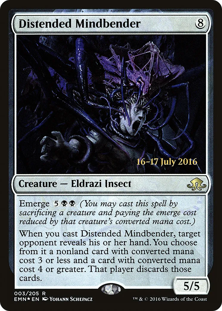 Plieur d'esprit turgide from Eldritch Moon Promos - Magic: The Gathering