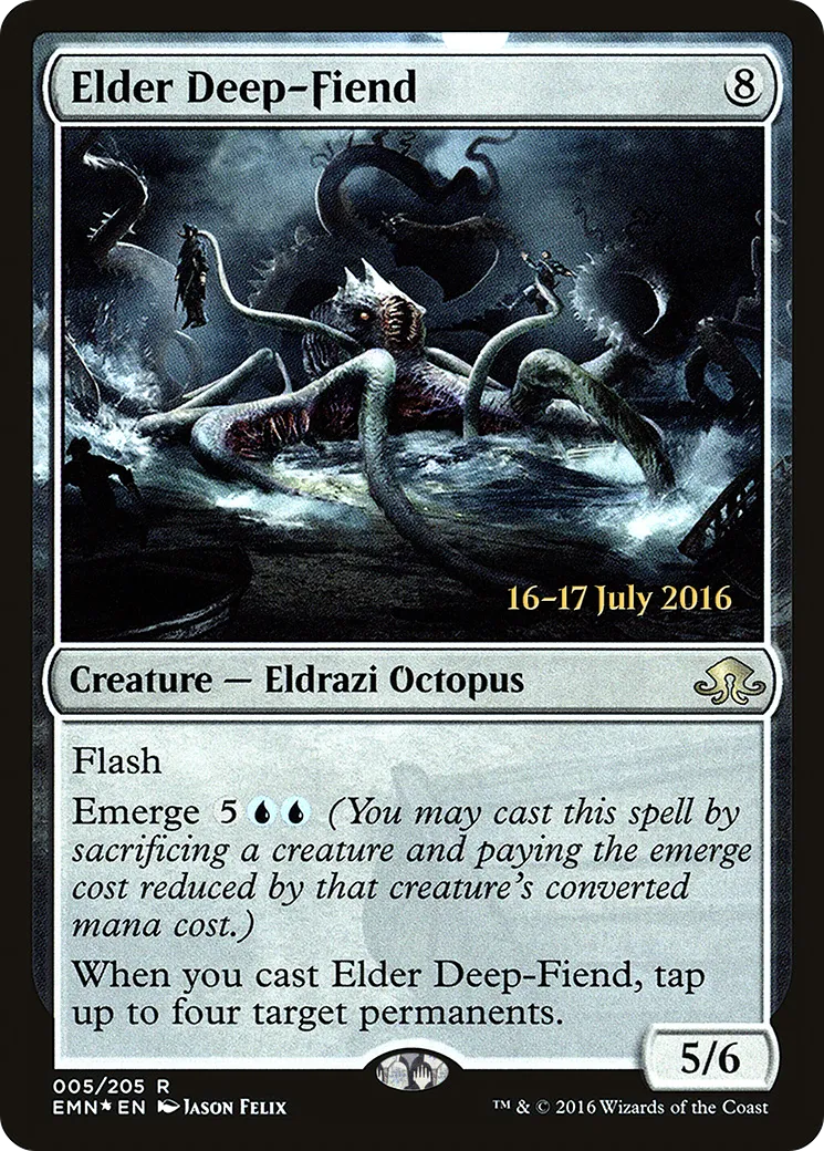 Ancêtre fielleux des profondeurs — Eldritch Moon Promos — Magic: The Gathering