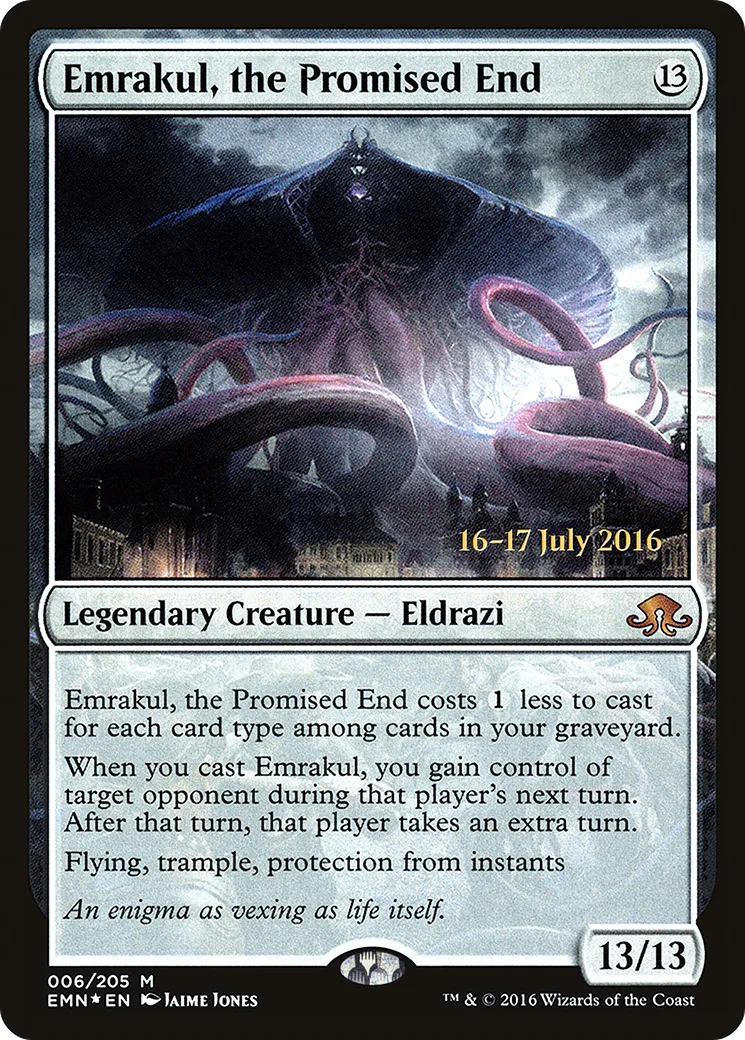 Emrakul, la Fin promise — Eldritch Moon Promos — Magic: The Gathering