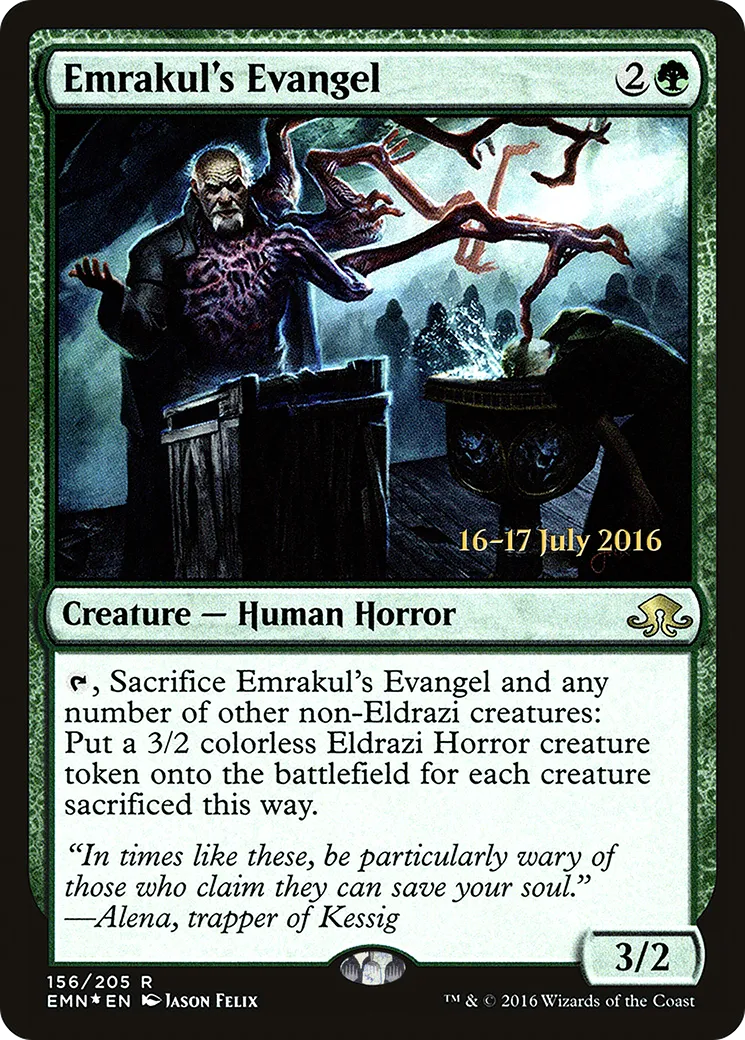 Prédicateur d'Emrakul — Eldritch Moon Promos — Magic: The Gathering