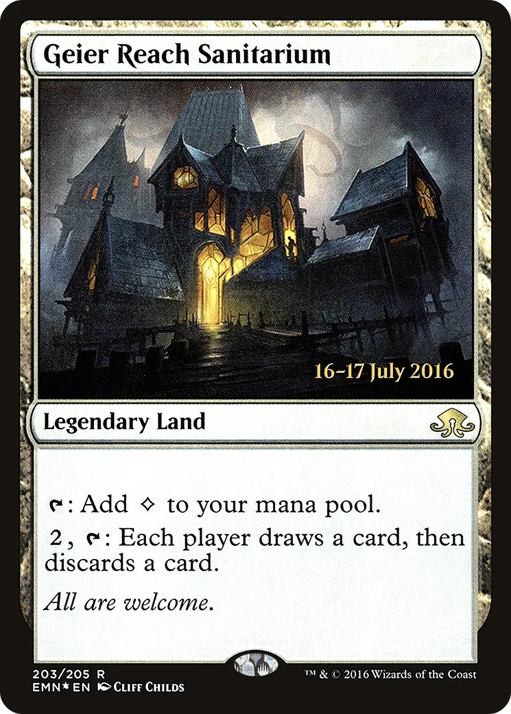 Asile de la Chaîne de Geier — Eldritch Moon Promos — Magic: The Gathering