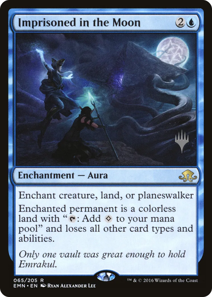 Imprisoned in the Moon — Eldritch Moon Promos — Magic: The Gathering