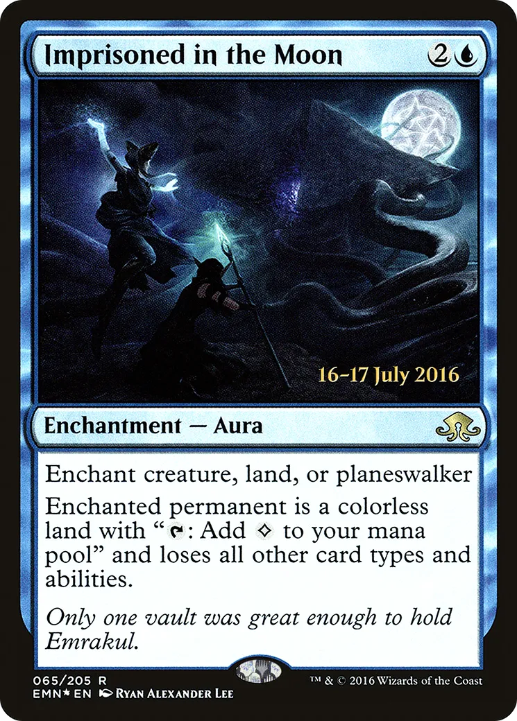 Prisonnier de la lune — Eldritch Moon Promos — Magic: The Gathering