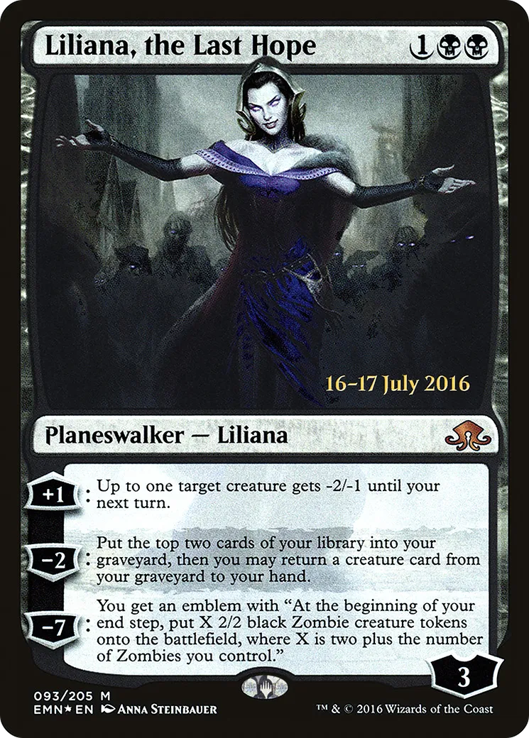 Liliana, dernier espoir — Eldritch Moon Promos — Magic: The Gathering