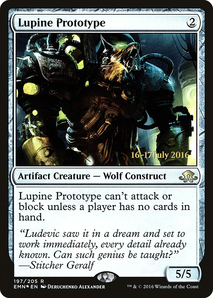 Prototype lupin — Eldritch Moon Promos — Magic: The Gathering