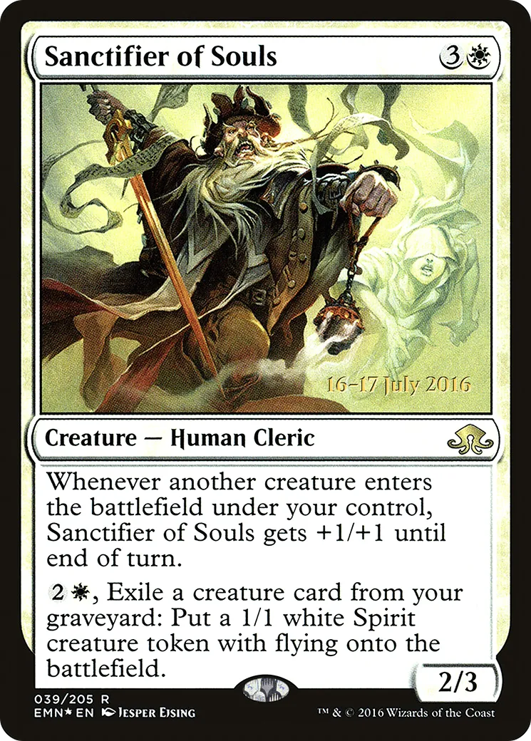 Sanctificateur d'âmes — Eldritch Moon Promos — Magic: The Gathering