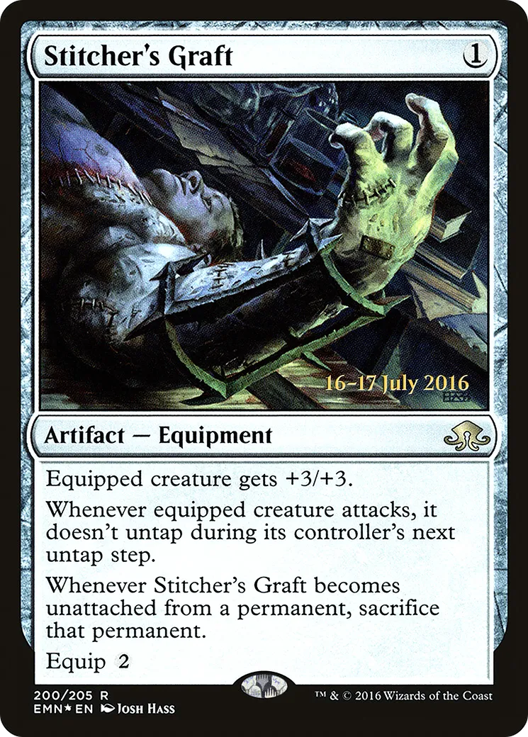 Greffe du raccommodeur — Eldritch Moon Promos — Magic: The Gathering