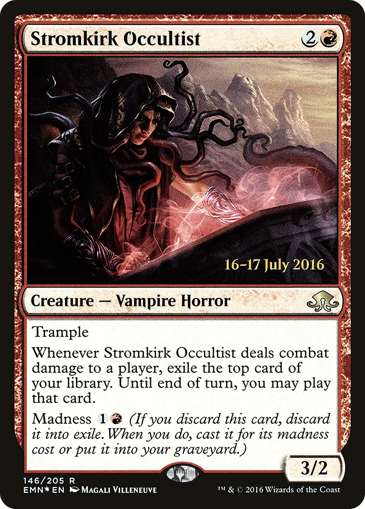 Stromkirk Occultist — Eldritch Moon Promos — Magic: The Gathering