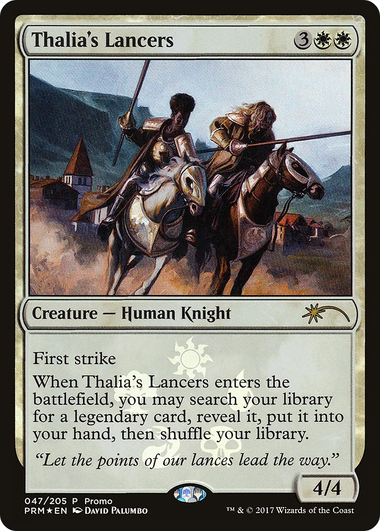 Lanciers de Thalia — Eldritch Moon Promos — Magic: The Gathering