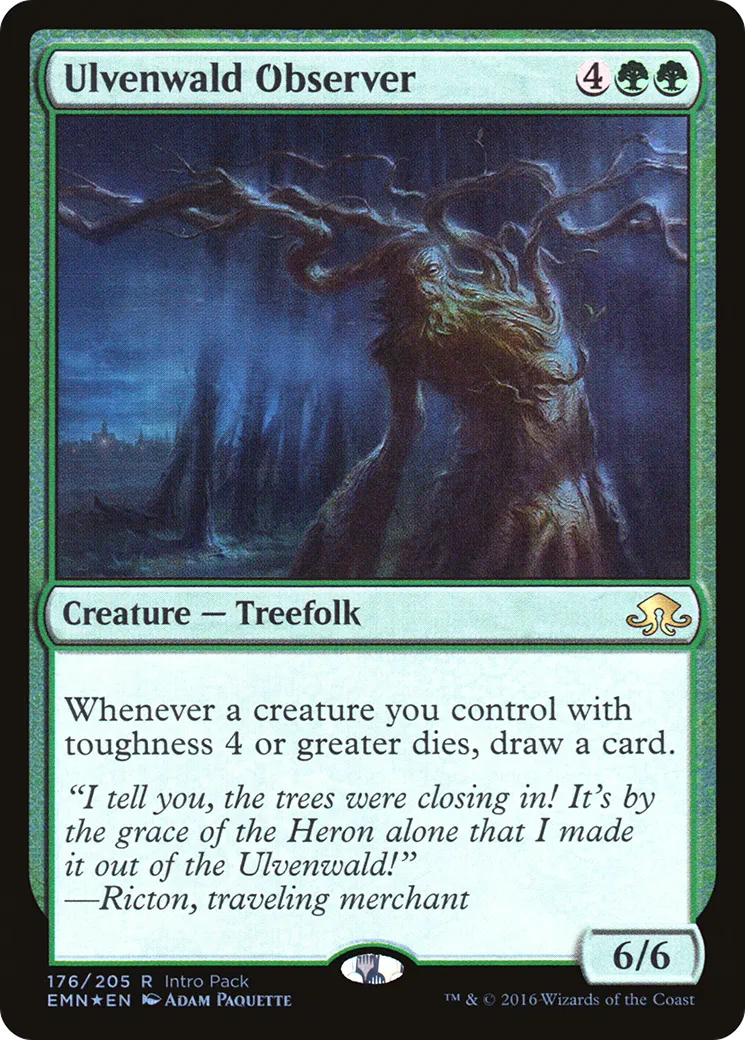 Ulvenwald Observer — Eldritch Moon Promos — Magic: The Gathering