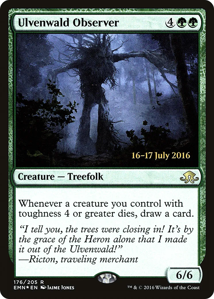 Observateur de l'Ulvenwald from Eldritch Moon Promos - Magic: The Gathering
