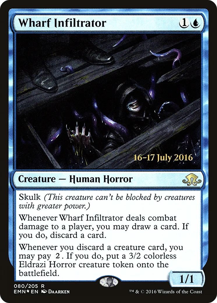 Infiltratrice des quais — Eldritch Moon Promos — Magic: The Gathering