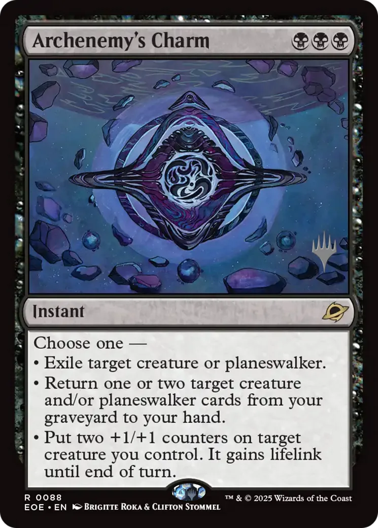 Charme de l'archennemi — Edge of Eternities Promos — Magic: The Gathering