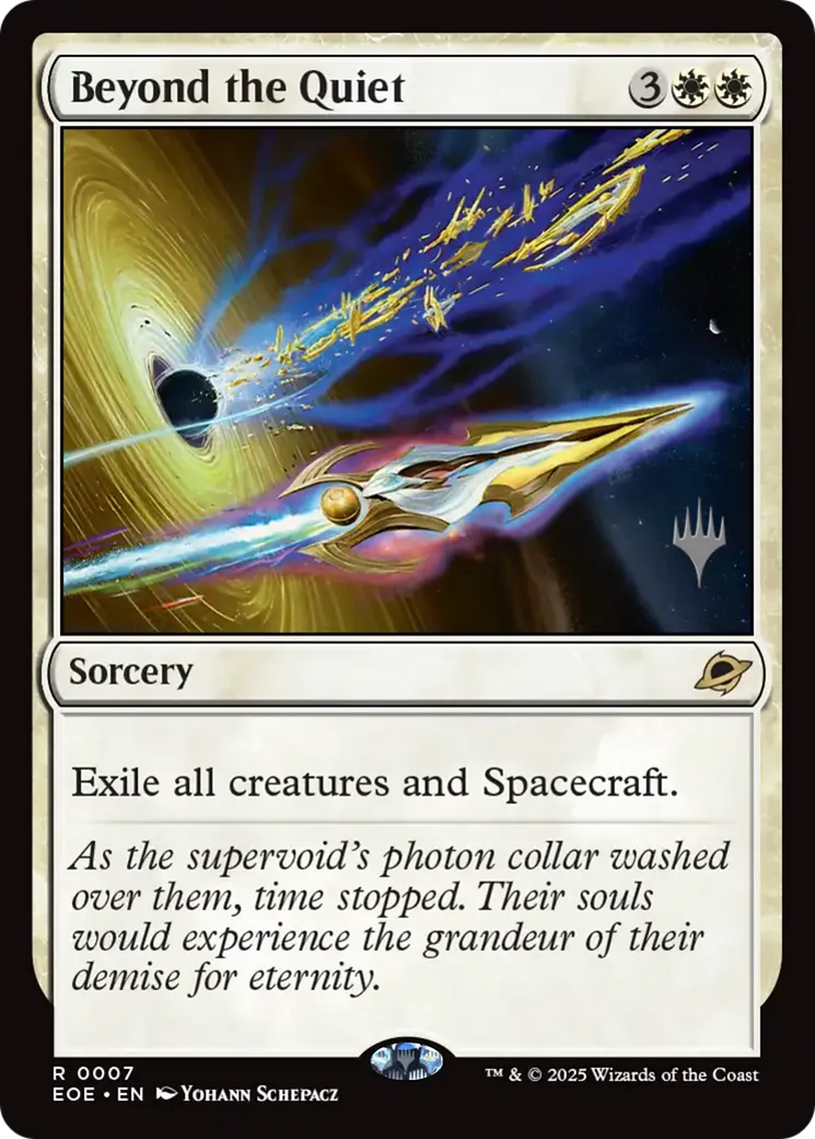 Au-delà du silence — Edge of Eternities Promos — Magic: The Gathering