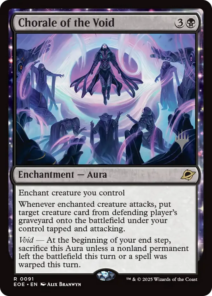 Chorale of the Void — Edge of Eternities Promos — Magic: The Gathering