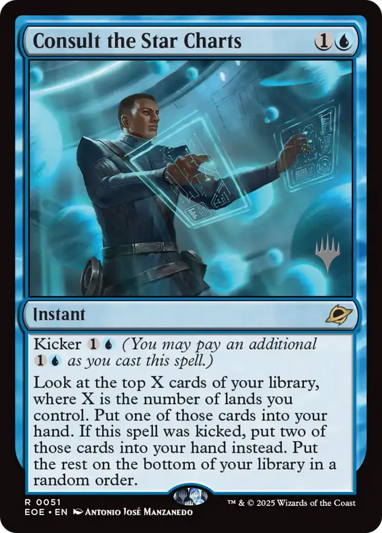 Consult the Star Charts — Edge of Eternities Promos — Magic: The Gathering