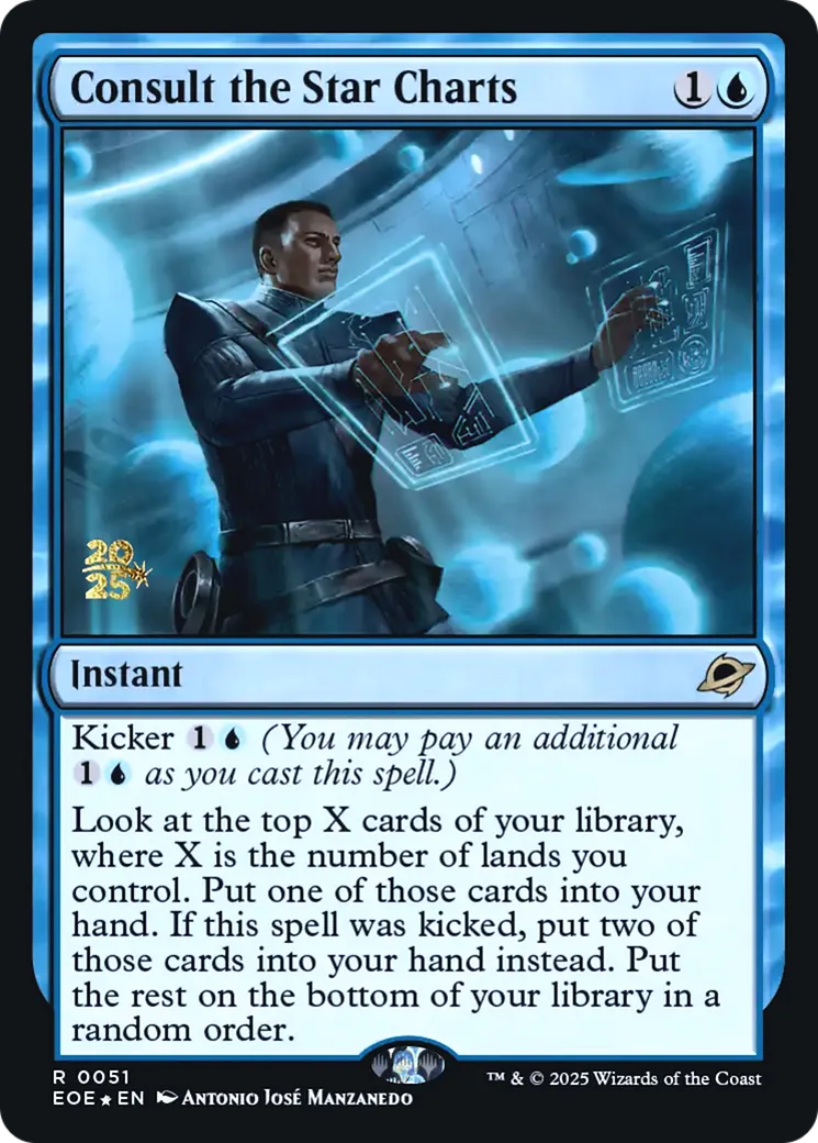 Consult the Star Charts — Edge of Eternities Promos — Magic: The Gathering