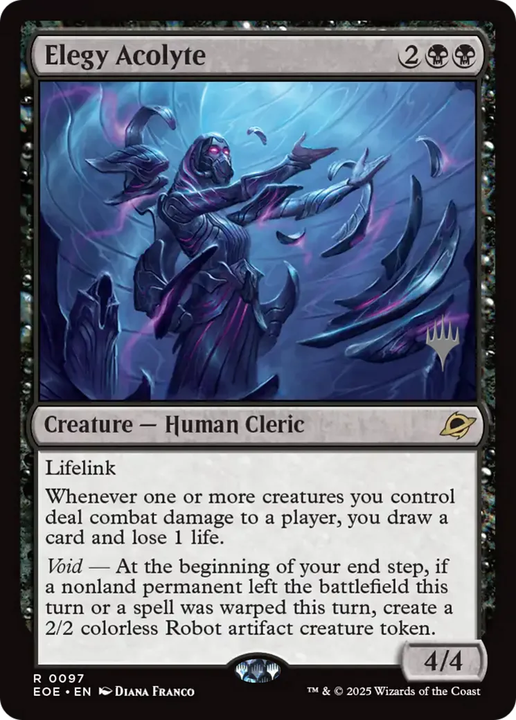 Acolyte de l'élégie — Edge of Eternities Promos — Magic: The Gathering