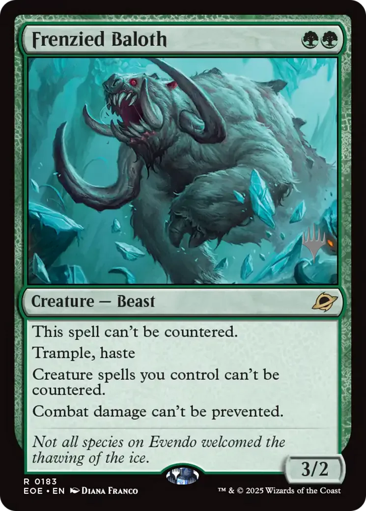Baloth hystérique — Edge of Eternities Promos — Magic: The Gathering
