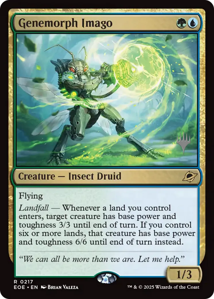 Imago génémorphe — Edge of Eternities Promos — Magic: The Gathering