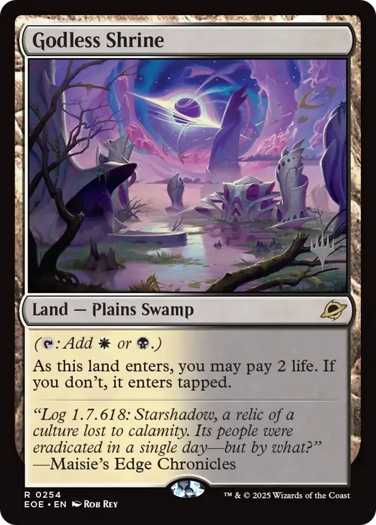 Godless Shrine — Edge of Eternities Promos — Magic: The Gathering