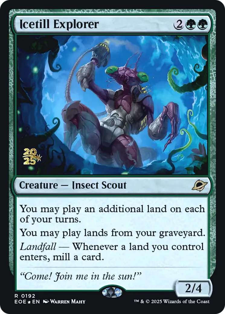 Explorateur laboureur de glace — Edge of Eternities Promos — Magic: The Gathering