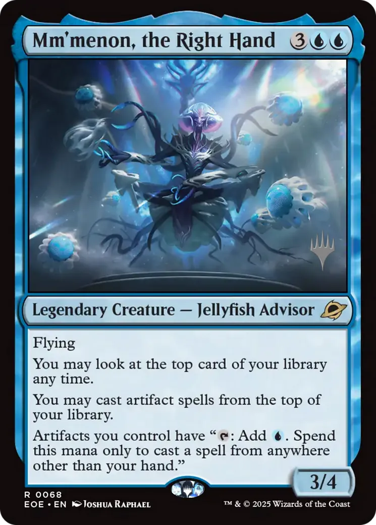Mm'menon, la main droite — Edge of Eternities Promos — Magic: The Gathering