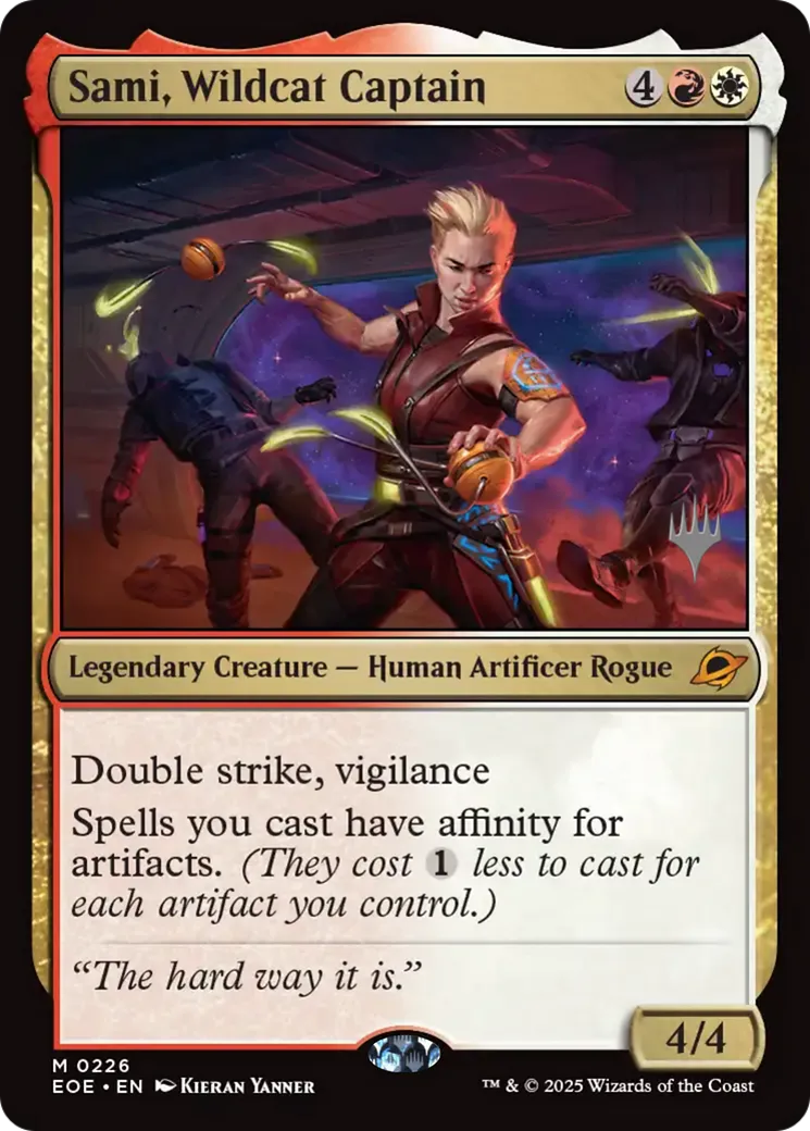 Sami, capitaine de reconnaissance — Edge of Eternities Promos — Magic: The Gathering
