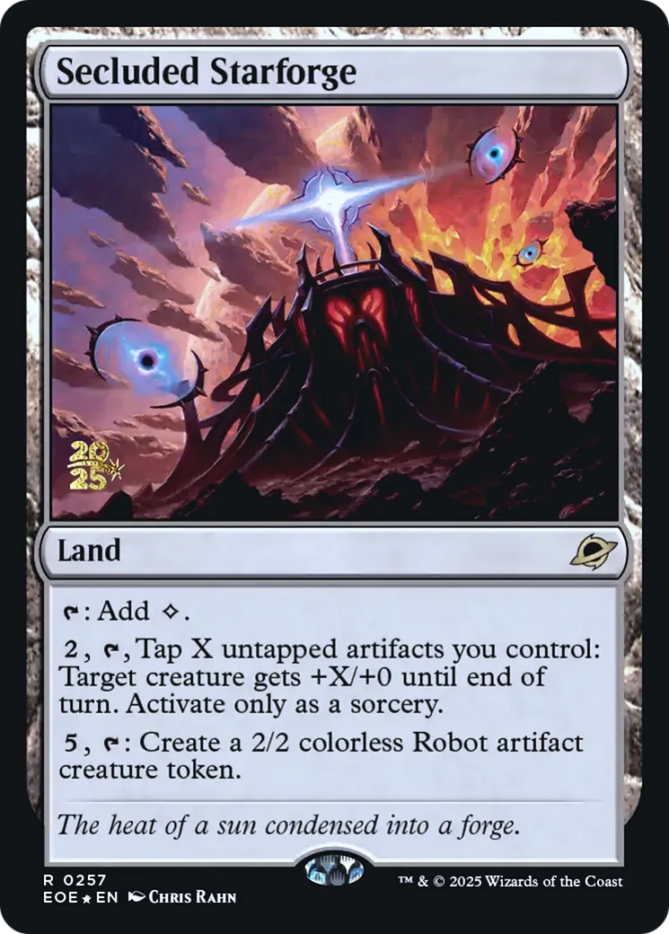 Forge stellaire retirée — Edge of Eternities Promos — Magic: The Gathering