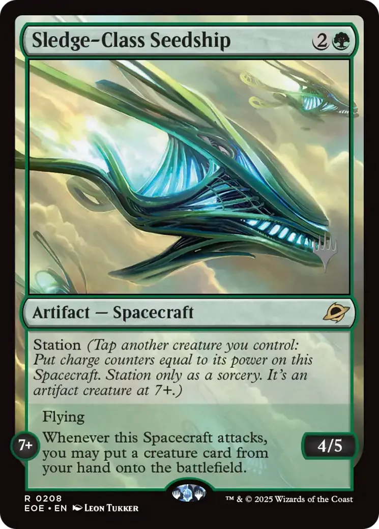 Sledge-Class Seedship from Edge of Eternities Promos - Magic: The Gathering