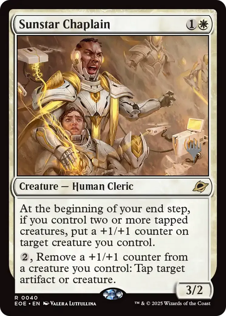 Aumônier de Solétoile — Edge of Eternities Promos — Magic: The Gathering