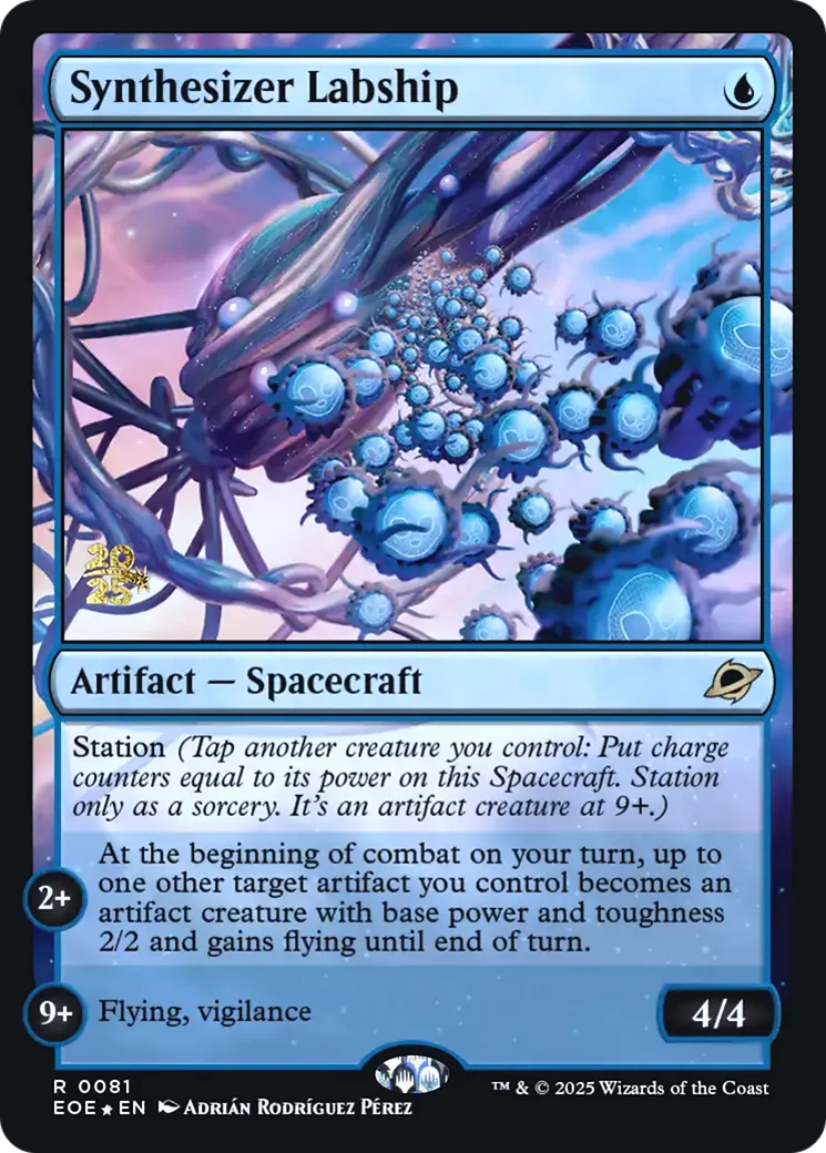 Synthesizer Labship — Edge of Eternities Promos — Magic: The Gathering