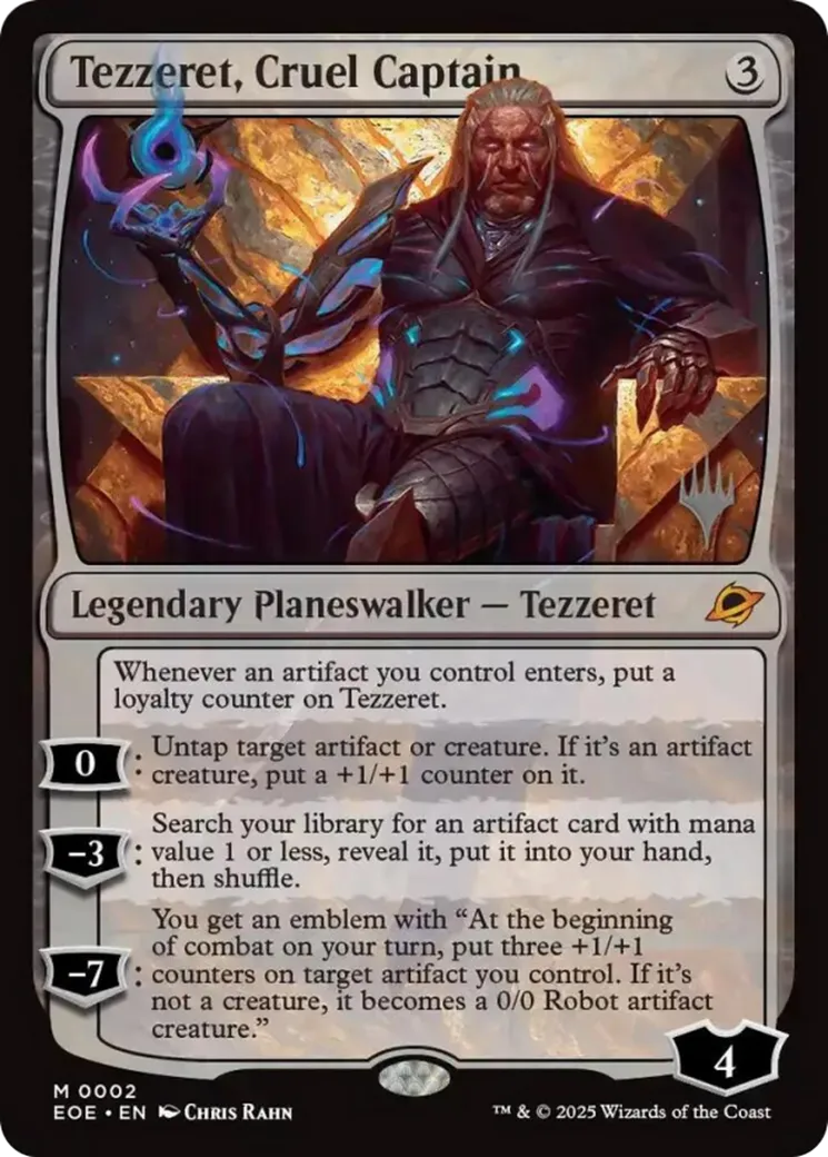 Tezzeret, capitaine cruel — Edge of Eternities Promos — Magic: The Gathering